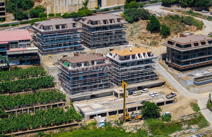 Appartements Bien Situés Dans Un Complexe À Alanya 16