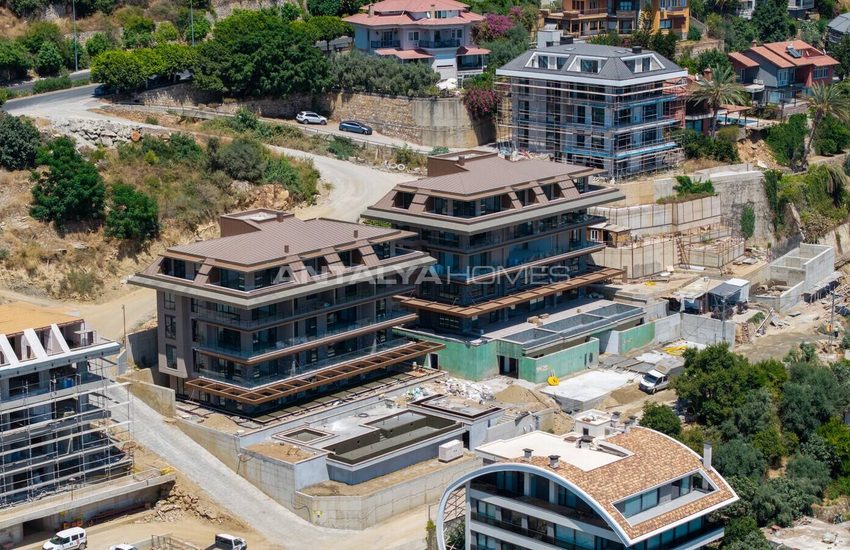 Appartements Bien Situés Dans Un Complexe À Alanya 17