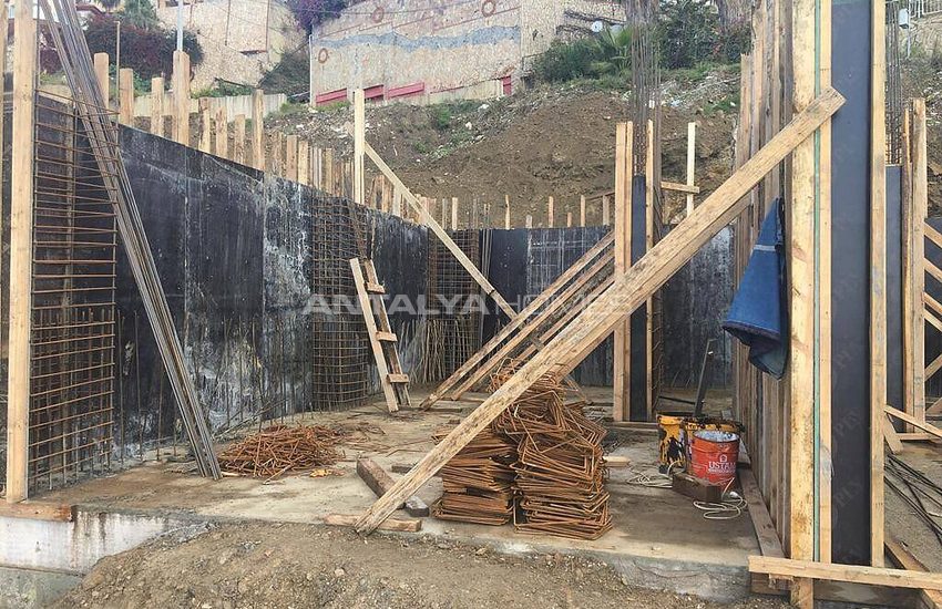 Alanya Merkezde Harika Deniz Manzaralı Villalar 29