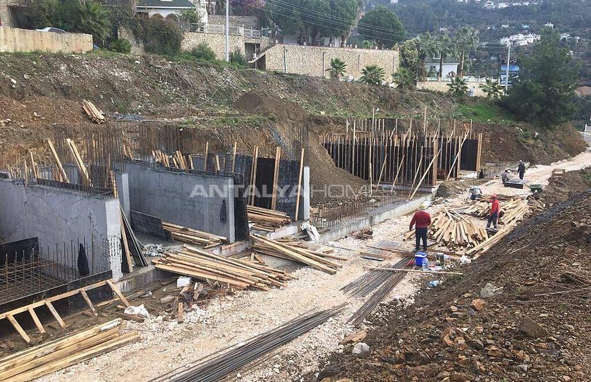 Alanya Merkezde Harika Deniz Manzaralı Villalar 30
