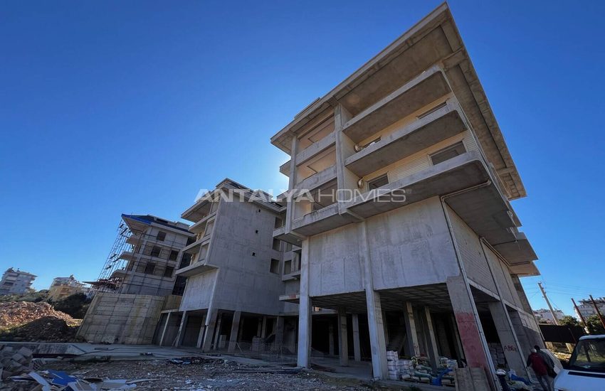 Alanya Oba'da Deniz Manzaralı Uygun Fiyatlı Mülkler 35
