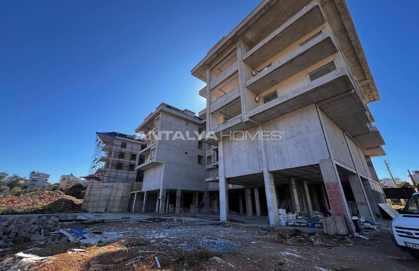 Alanya Oba'da Deniz Manzaralı Uygun Fiyatlı Mülkler 37