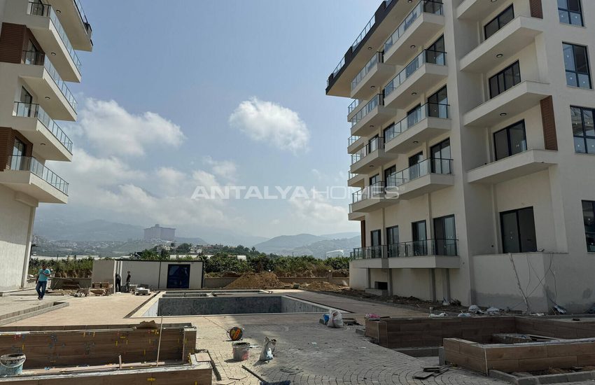 Immobiliers Dans Résidence Près De La Plage À Alanya Kargicak 29