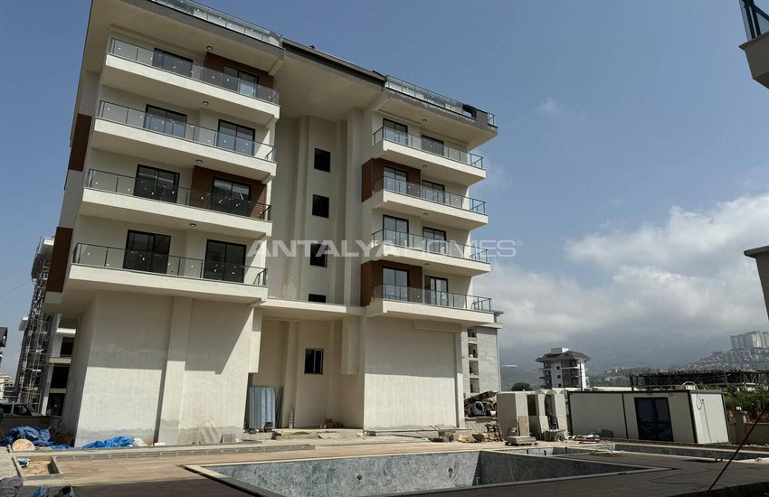Immobiliers Dans Résidence Près De La Plage À Alanya Kargicak 27