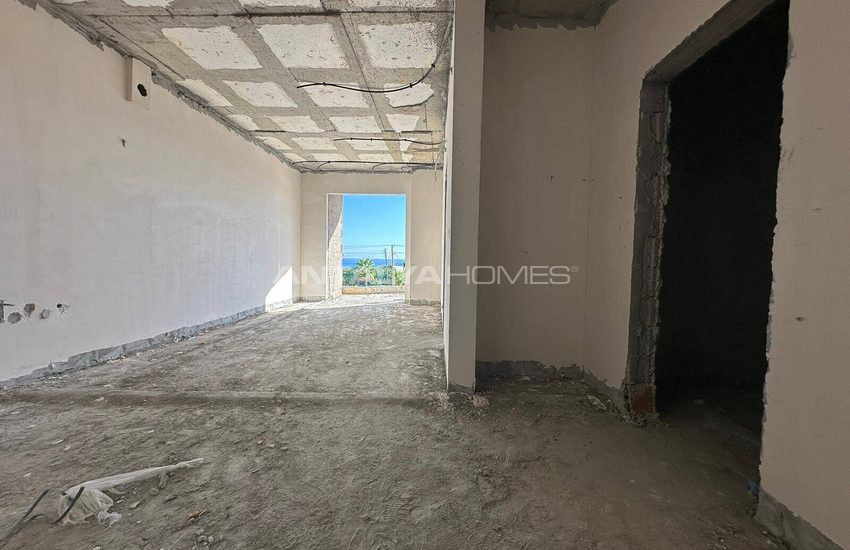 Okurcalar'da Donanımlı Sitede Deniz Manzaralı Lüks Daireler 19