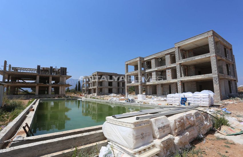 شقق حديثة في مجمع فاخر مع مسبح في أنطاليا دوشمالتي 29