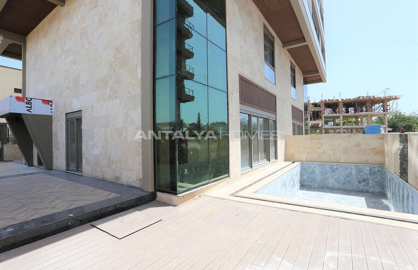 Luxus-wohnungen In Einem Komplex Mit Pool In Antalya Kepez 46