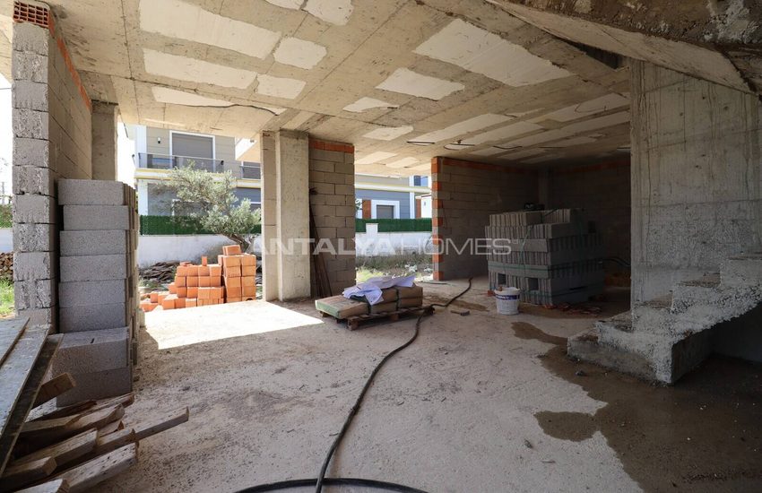 Villas Mitoyennes Avec Piscine Privée À Antalya Dosemealti 7