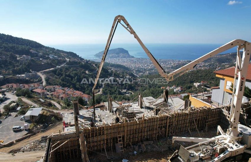 Ground Floor and Duplex Penthouse Apartments in Alanya Bektas 18