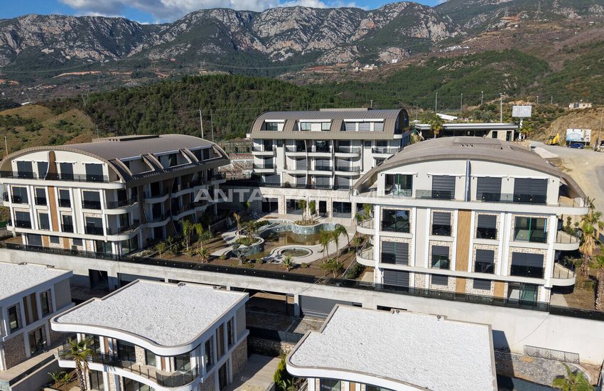 Alanya Kargıcak'ta Akıllı Ev Sistemli ve Deniz Manzaralı Evler 52