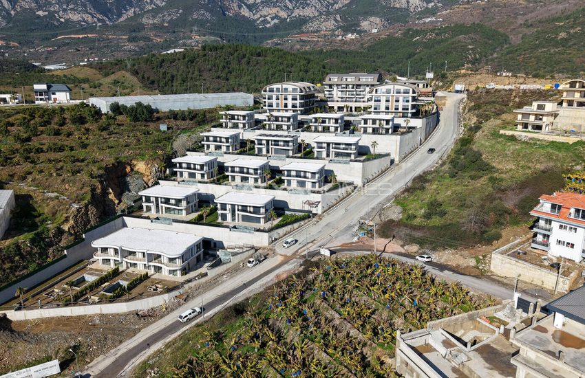 Alanya Kargıcak'ta Akıllı Ev Sistemli ve Deniz Manzaralı Evler 53