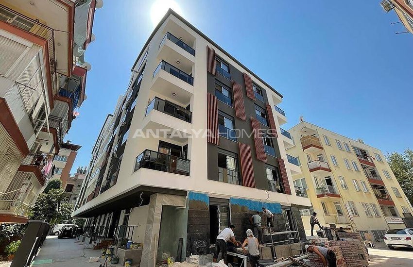 Flat in a Project with Indoor Parking in Antalya Muratpasa 5
