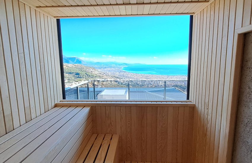 Sea View Property with Private Pool and Garden in Alanya 62