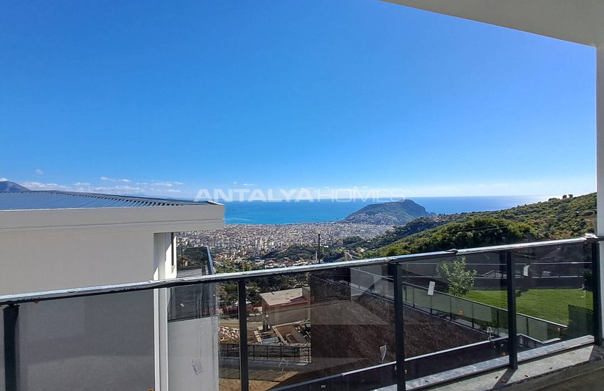 Sea View Property with Private Pool and Garden in Alanya 59