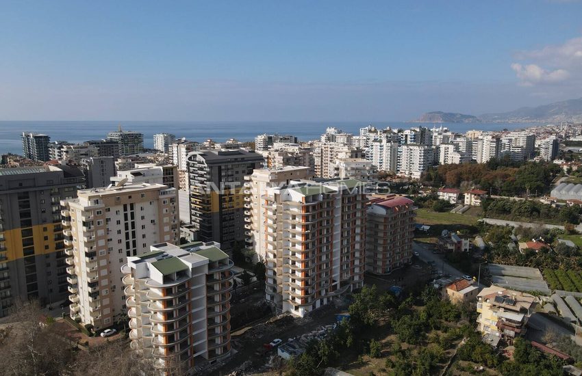 Alanya Mahmutlar'da Zengin Olanaklar Sunan Sitede Daireler 23