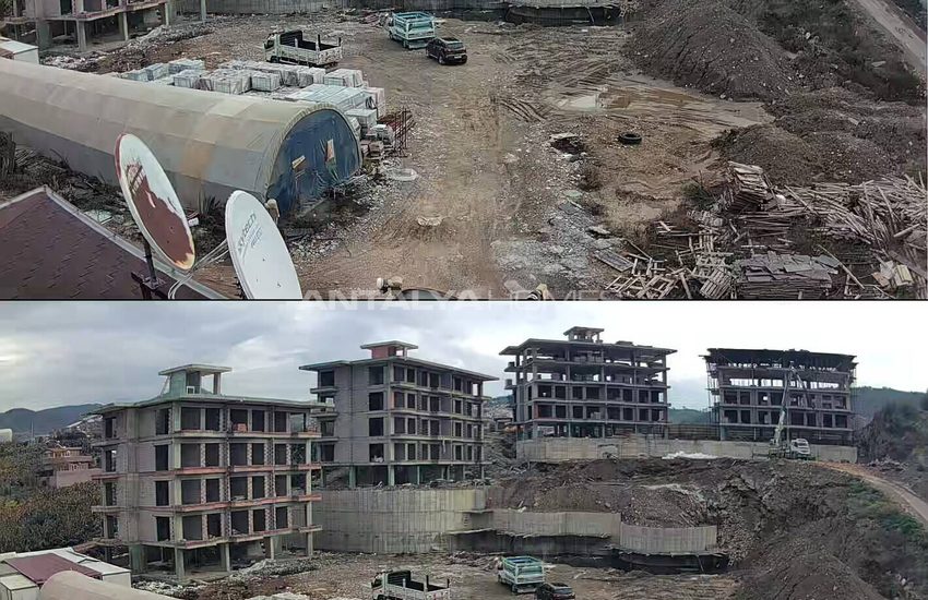 Alanya Kargıcak'ta Otel Konseptli Projede Dağ Manzaralı Daireler 37