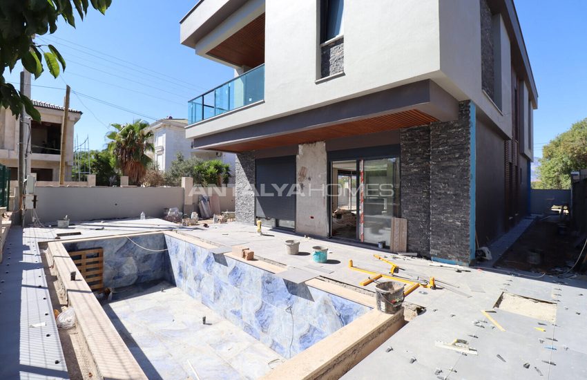 Fristående Hus Med 4 Sovrum Och Pool I Antalya Dosemealti 27