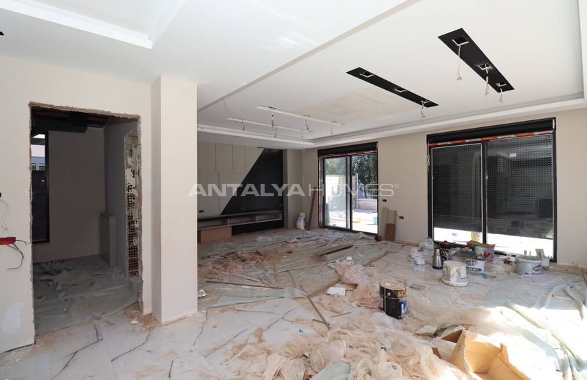 Fristående Hus Med 4 Sovrum Och Pool I Antalya Dosemealti 31