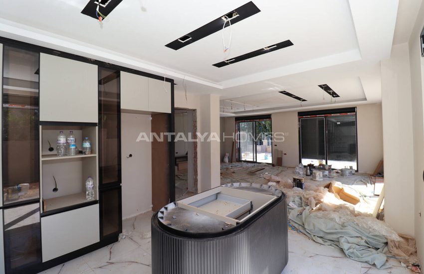 Fristående Hus Med 4 Sovrum Och Pool I Antalya Dosemealti 33