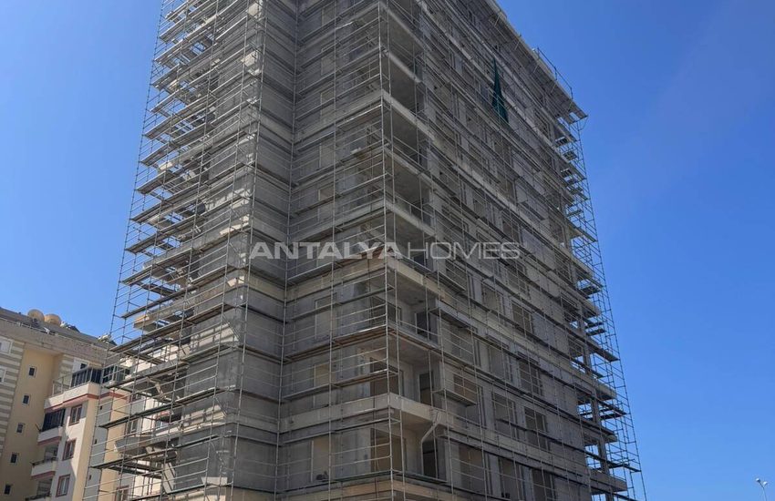 Alanya'da Yeni Projede Denize Sıfır Daireler 23