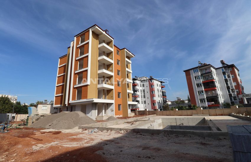 Элегантная недвижимость в комплексе с бассейном в Анталии Кепез 9