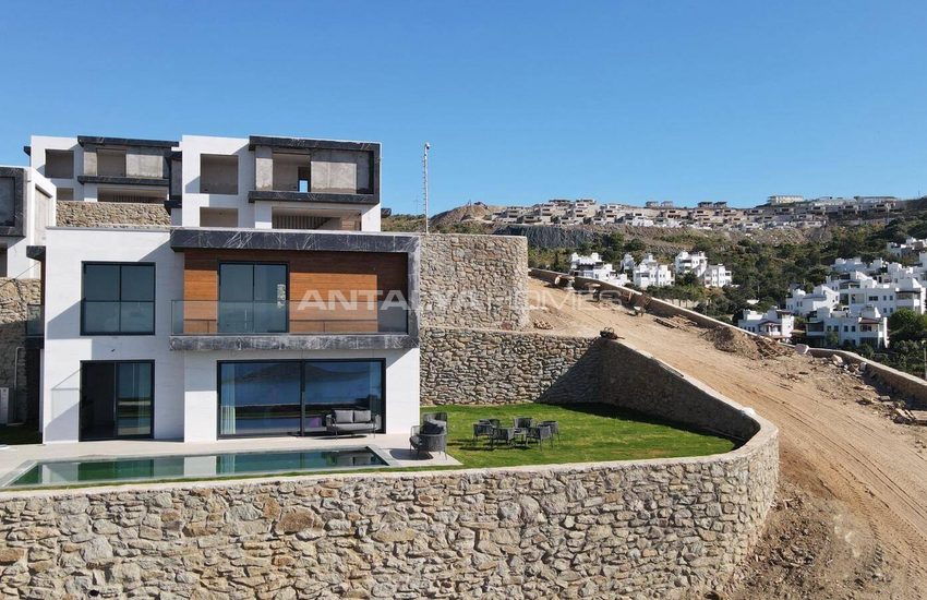 Lyxvillor Med Privat Pool Och Trädgård I Bodrum Mugla 28