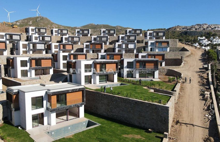 Lyxvillor Med Privat Pool Och Trädgård I Bodrum Mugla 29
