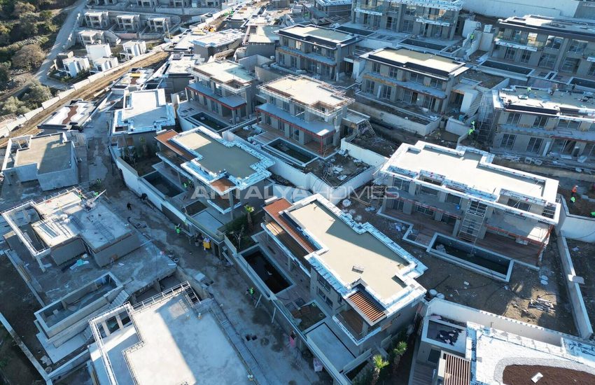 Bodrum'da Özel İskele ve Plajı Olan Projede Müstakil Villalar 37