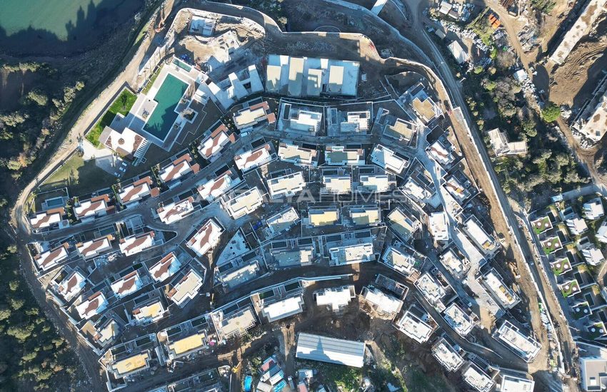 Bodrum'da Özel İskele ve Plajı Olan Projede Müstakil Villalar 39