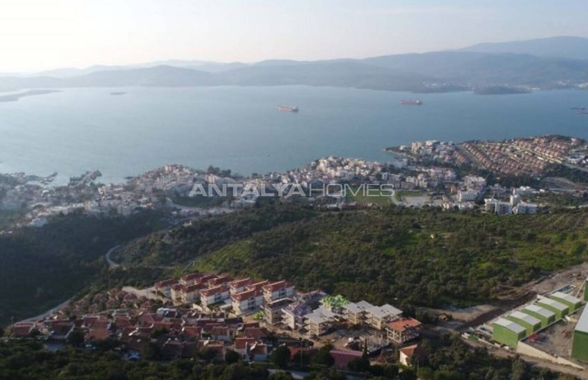 Havsutsikt Villor Nära Flygplatsen I Mugla Milas 21
