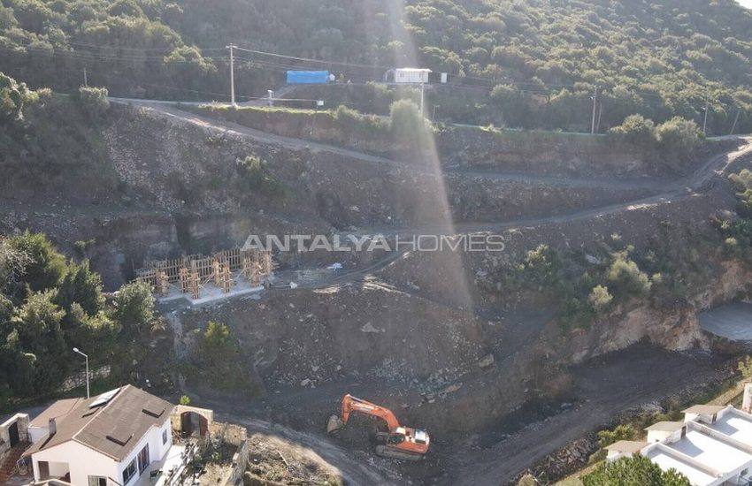 Nybyggda Fastigheter Med Havs- Och Naturutsikt I Mugla Milas 12