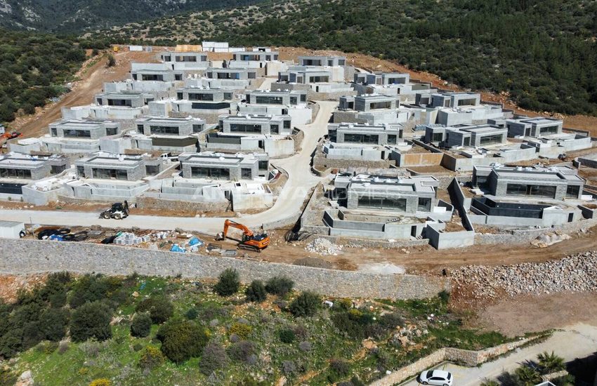 Detached Villas with Unobstructed Sea Views in Bodrum 28