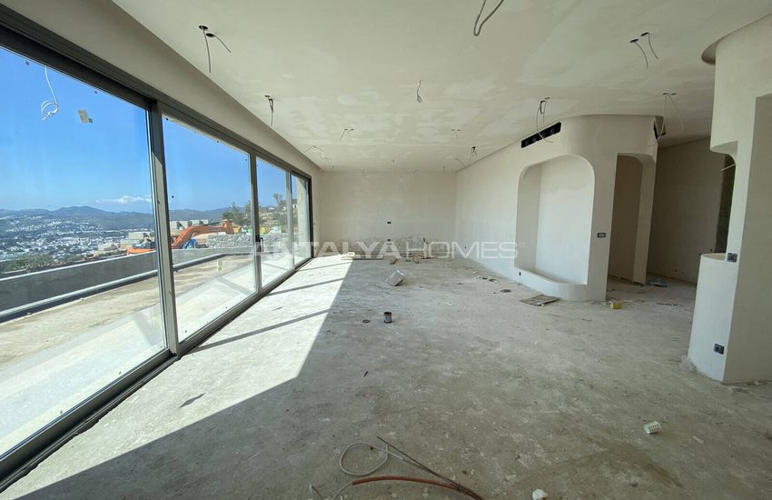 Detached Villas with Unobstructed Sea Views in Bodrum 33