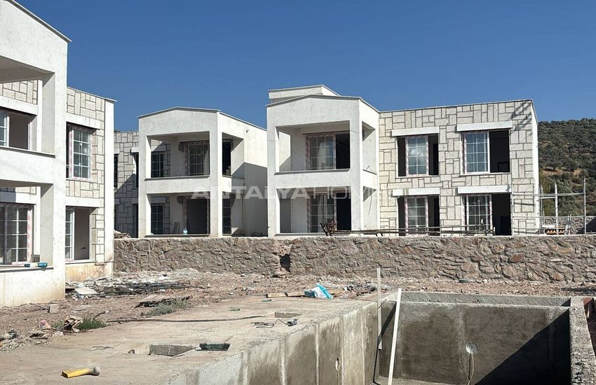 Fristående Hus Och Parhus Nära Flygplats I Bodrum 24