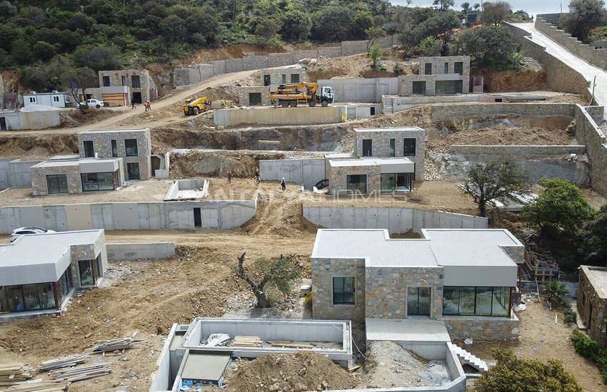Poolhouses Met Zee- En Valleizicht In Bodrum, Turkije 34