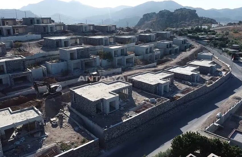 Villas En Pierre Avec Vue Sur Mer À Bodrum Yalikavak 37