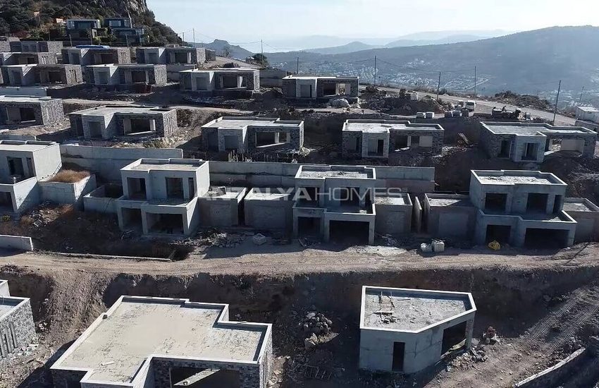 Villas En Pierre Avec Vue Sur Mer À Bodrum Yalikavak 41