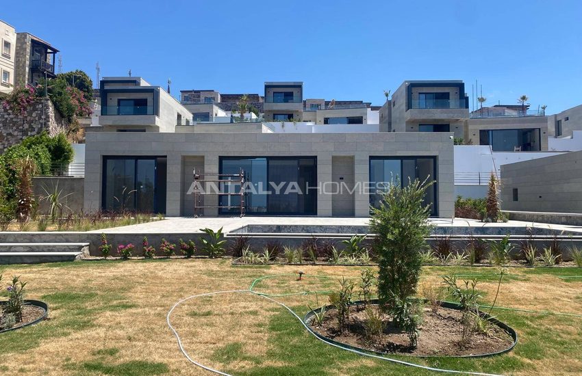 Detached Houses with Panoramic Sea Views in Bodrum Turkey 24