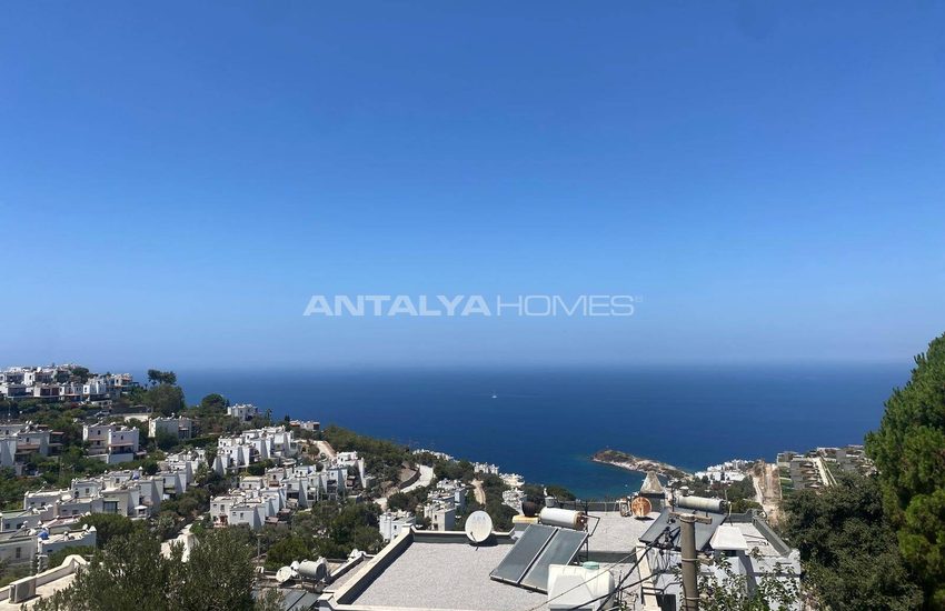 Detached Houses with Panoramic Sea Views in Bodrum Turkey 29