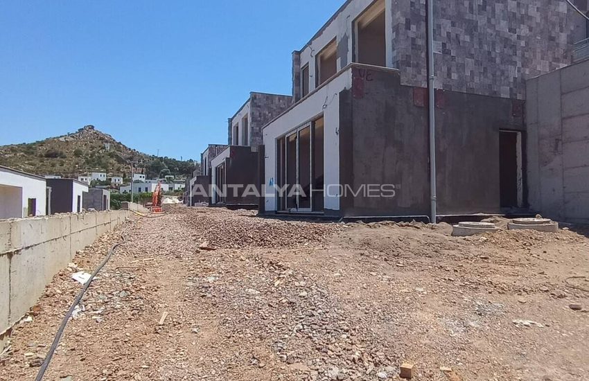 Fristående Villor Med Pool Och Havsutsikt I Bodrum Gumusluk 20