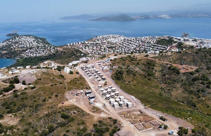 Detached Villas with Private Beach in Mugla Bogazici 21