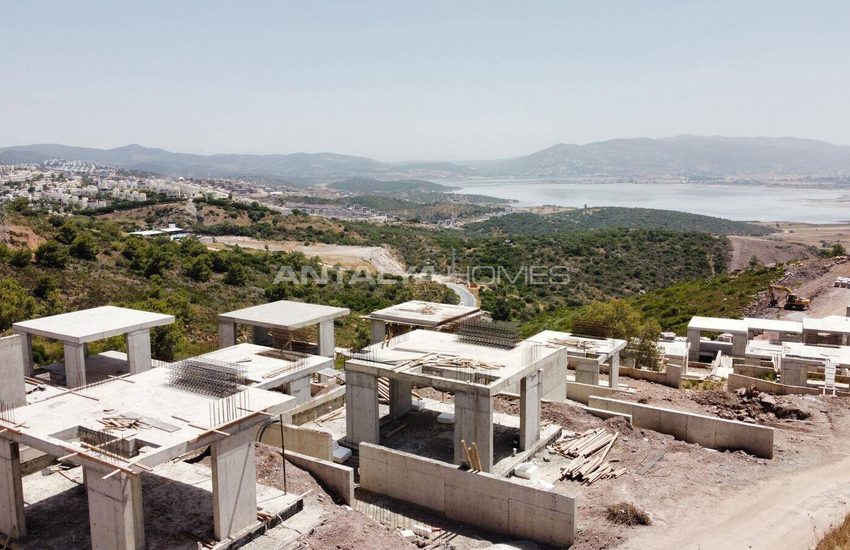 Detached Villas with Private Beach in Mugla Bogazici 23