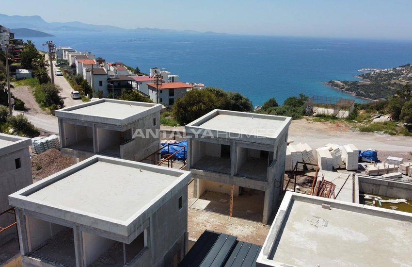Detached Villas with Private Beach in Mugla Bogazici 17