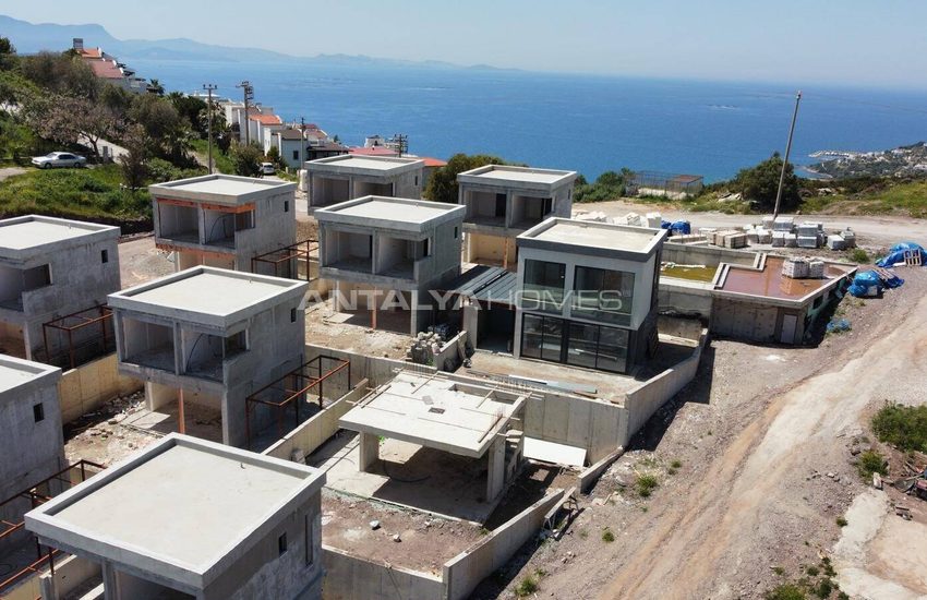 Detached Villas with Private Beach in Mugla Bogazici 28