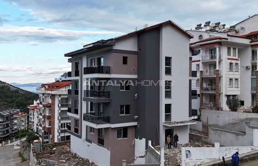 Chique Woningen In Een Complex Met Zwembad In Muğla Fethiye 24