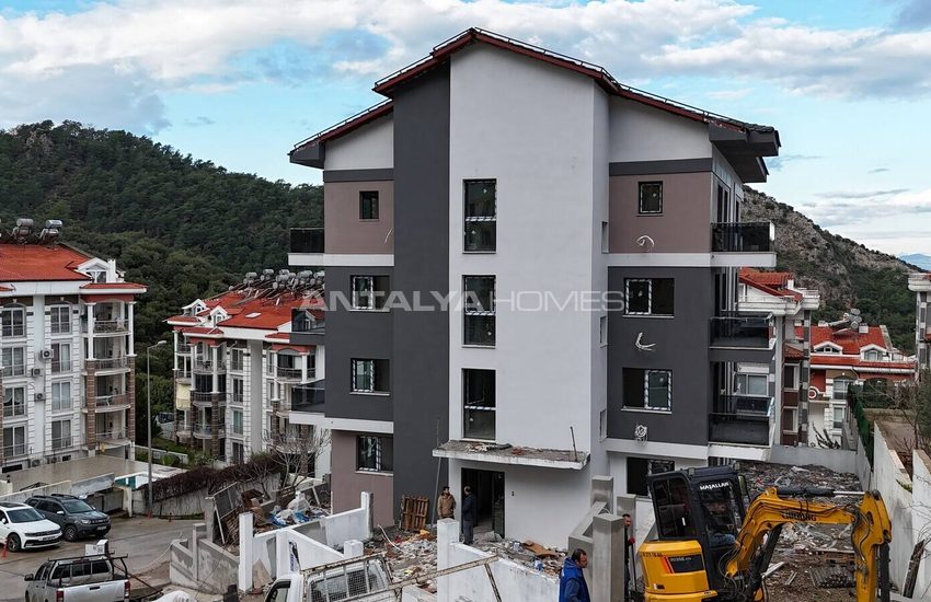 Chique Woningen In Een Complex Met Zwembad In Muğla Fethiye 22