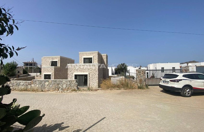Fristående Hus Med Havsutsikt Och Pool I Bodrum Gumusluk 24