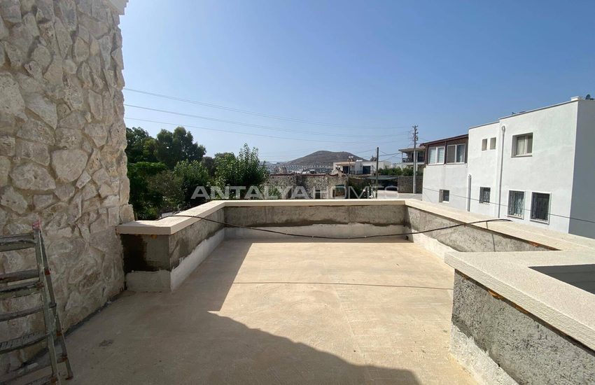 Fristående Hus Med Havsutsikt Och Pool I Bodrum Gumusluk 35