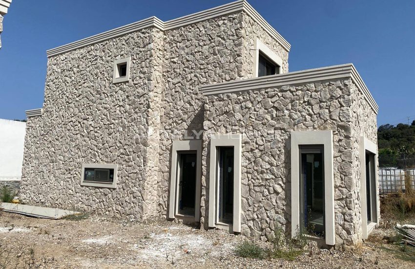 Fristående Hus Med Havsutsikt Och Pool I Bodrum Gumusluk 26