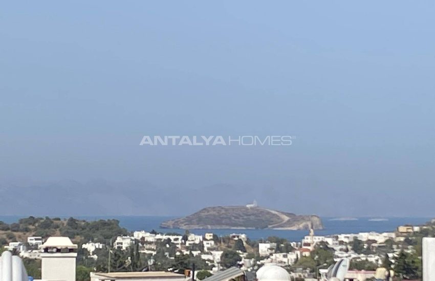 Fristående Hus Med Havsutsikt Och Pool I Bodrum Gumusluk 36
